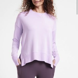 NWT Athleta Coaster Luxe sweatshirt